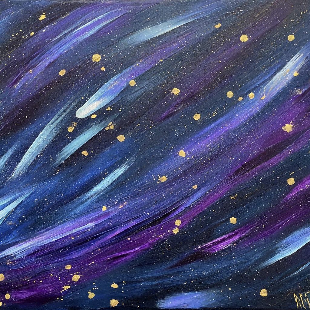 Abstract Night Sky