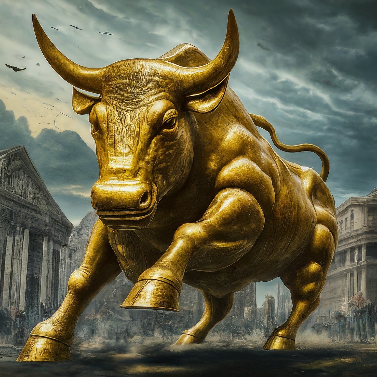The Creation of the Dollar Bull Market Unisex Classic Tee: A Journey of Market Savvy, Style, and Resilience