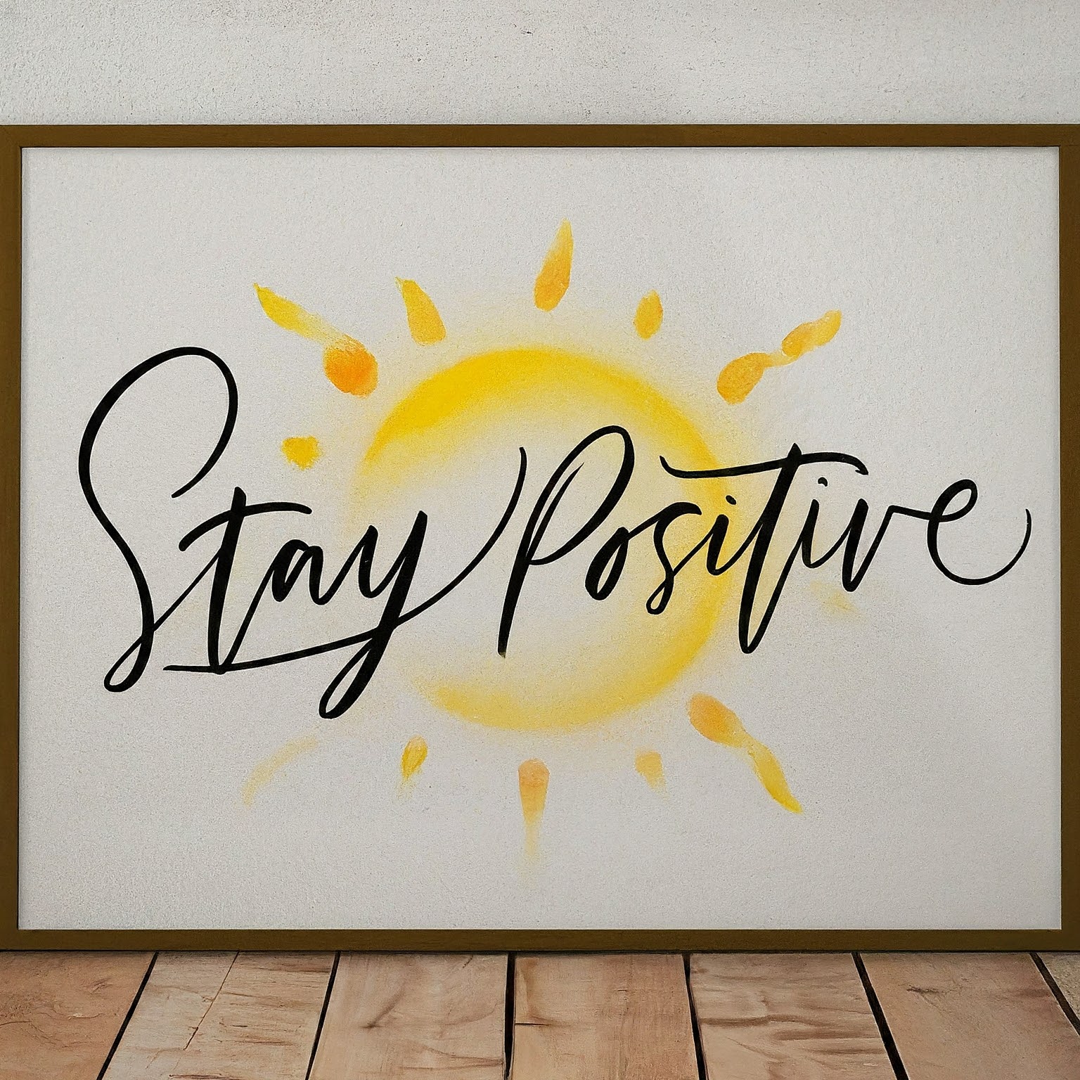 The Creation of the Stay Positive Unisex Organic Cotton T-Shirt: A Journey of Optimism, Sustainability, and Comfort