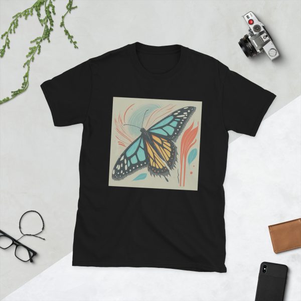 Sketches of Butterflies Short-Sleeve Unisex T-Shirt - Image 10