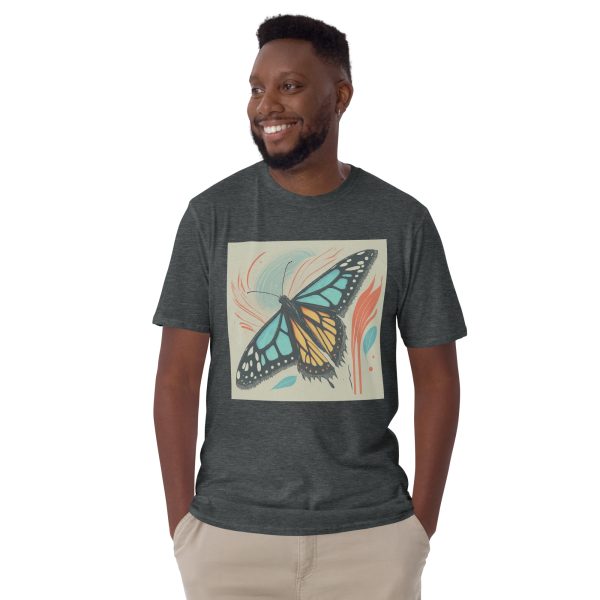 Sketches of Butterflies Short-Sleeve Unisex T-Shirt - Image 4