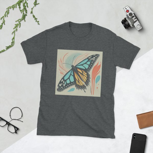 Sketches of Butterflies Short-Sleeve Unisex T-Shirt - Image 7