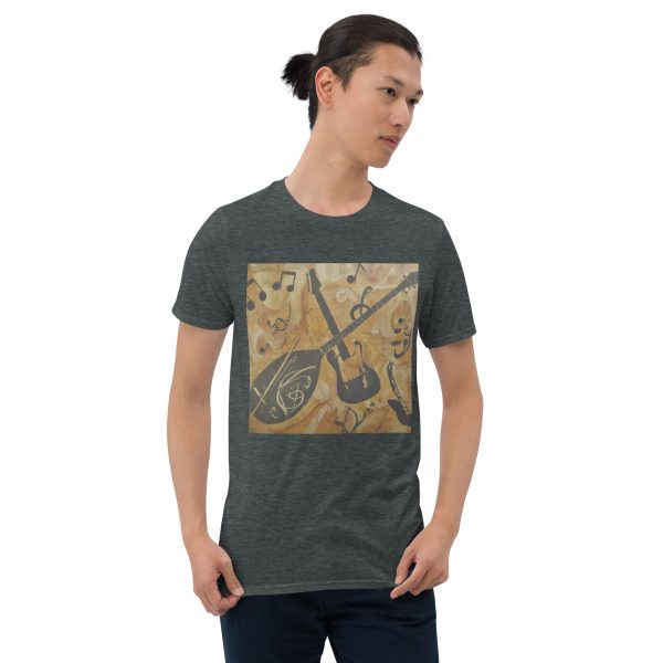 Guitar Music Short-Sleeve Unisex T-Shirt - Image 3