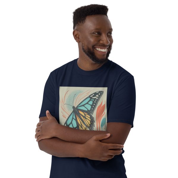 Sketches of Butterflies Short-Sleeve Unisex T-Shirt - Image 3