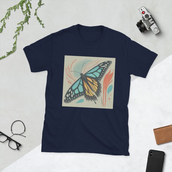 Sketches of Butterflies Short-Sleeve Unisex T-Shirt - Image 6