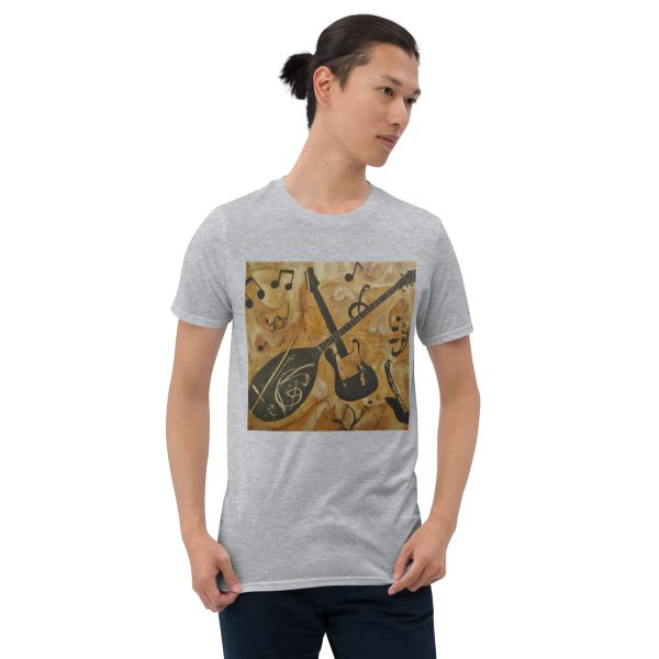 Guitar Music Short-Sleeve Unisex T-Shirt - Image 4