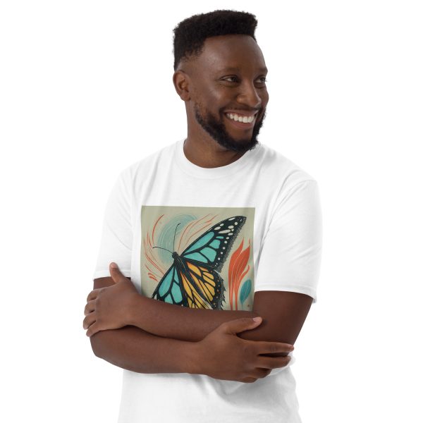Sketches of Butterflies Short-Sleeve Unisex T-Shirt - Image 5