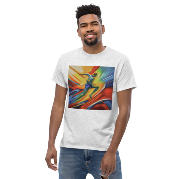 Abstract Male Runner Unisex classic tee - Image 19