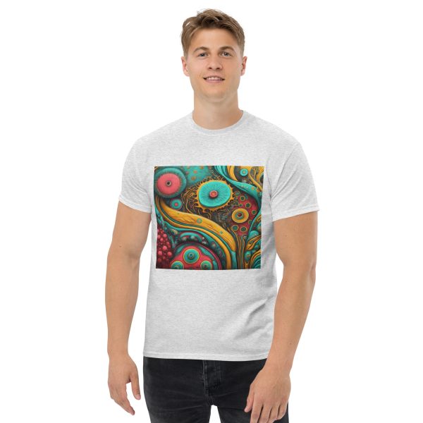 Colorful Doodle Unisex classic tee - Image 3