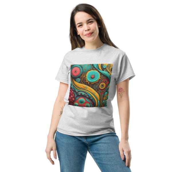 Colorful Doodle Unisex classic tee - Image 5