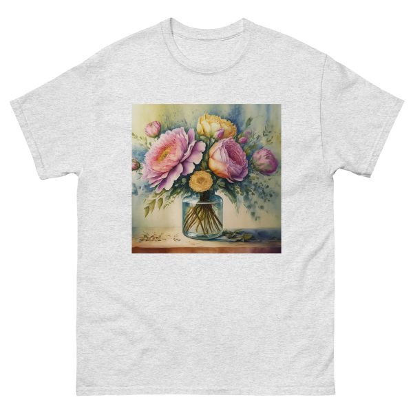 Flower Watercolor Unisex classic tee - Image 12