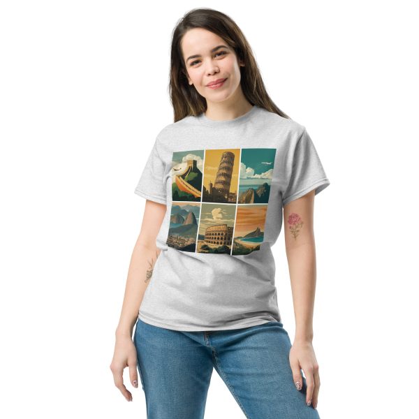 Travel Unisex classic tee - Image 19