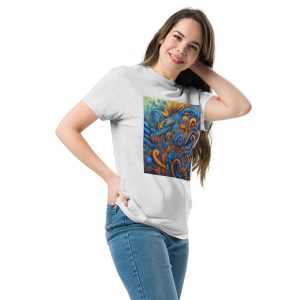 Blue Doodle Unisex classic tee