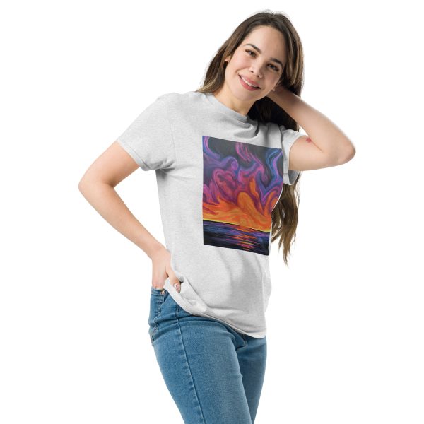 Sunset Unisex classic tee - Image 5