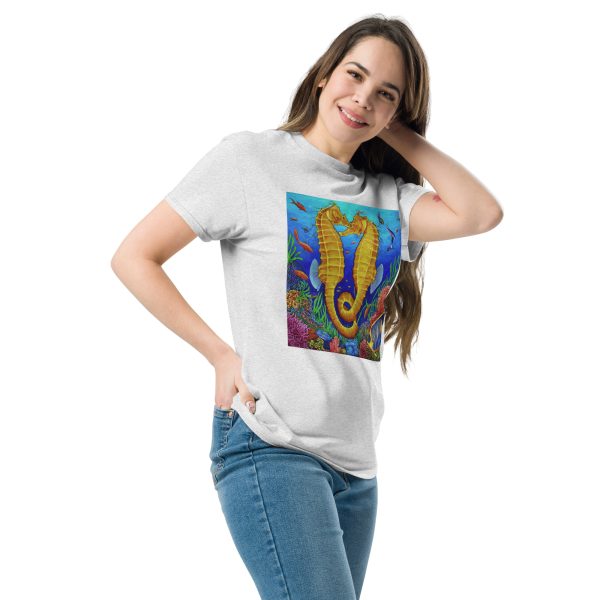 Seahorses Unisex classic tee - Image 12