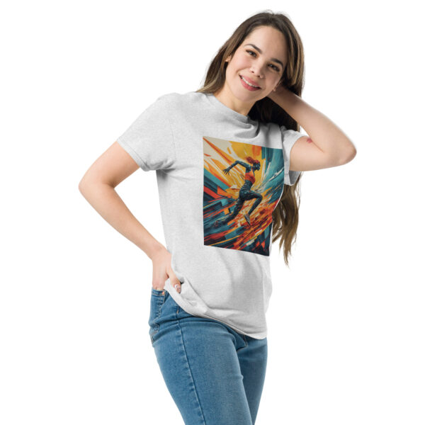 Abstract Female Runner Unisex classic tee - Image 20