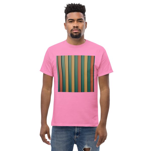 Stripes Unisex classic tee - Image 3