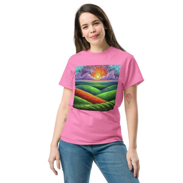 Artistic Landscape Unisex classic tee - Image 3
