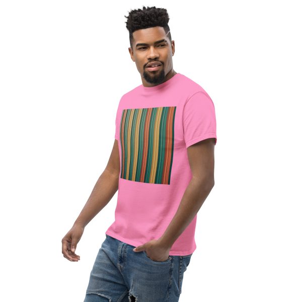 Stripes Unisex classic tee - Image 4