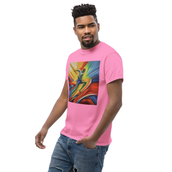 Abstract Male Runner Unisex classic tee - Image 4