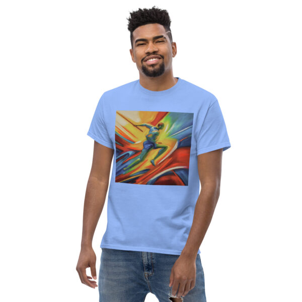 Abstract Male Runner Unisex classic tee - Image 5