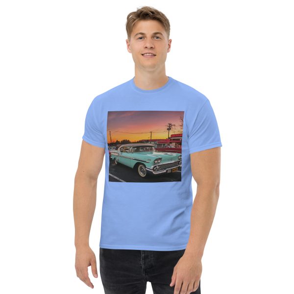 1950's Car Unisex classic tee - Image 3