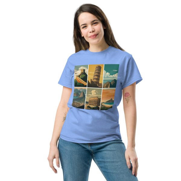 Travel Unisex classic tee - Image 5