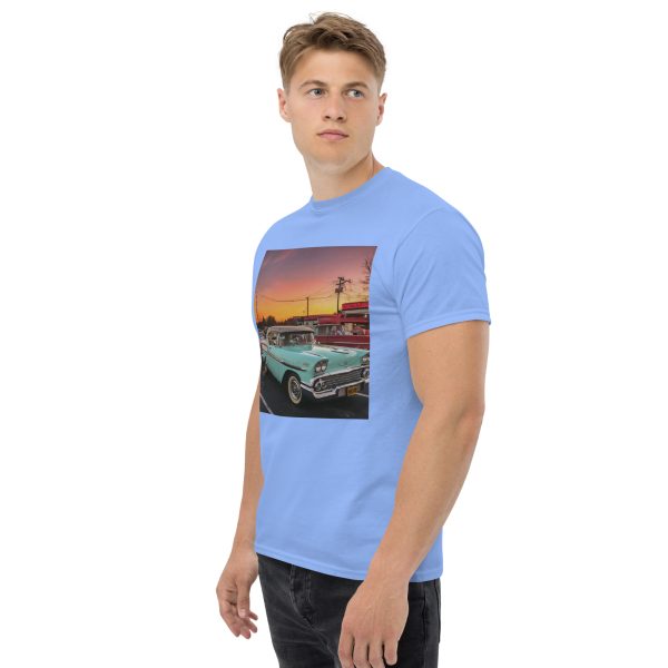1950's Car Unisex classic tee - Image 4