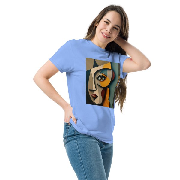 Single Abstract Face Unisex classic tee - Image 6