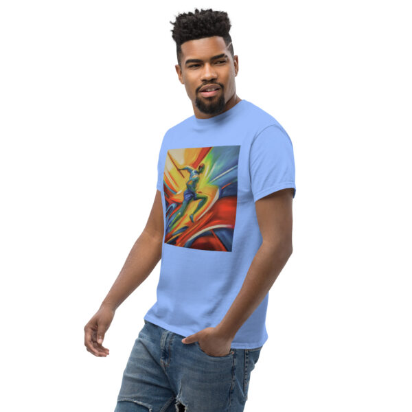 Abstract Male Runner Unisex classic tee - Image 6