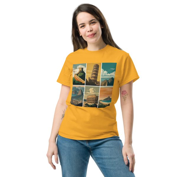 Travel Unisex classic tee - Image 7