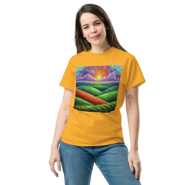 Artistic Landscape Unisex classic tee - Image 7