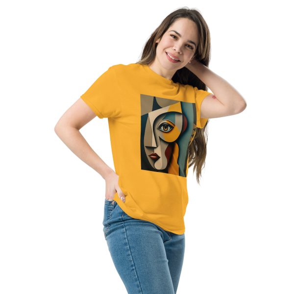 Single Abstract Face Unisex classic tee - Image 8