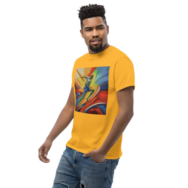 Abstract Male Runner Unisex classic tee - Image 8