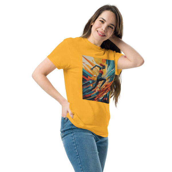 Abstract Female Runner Unisex classic tee - Image 8