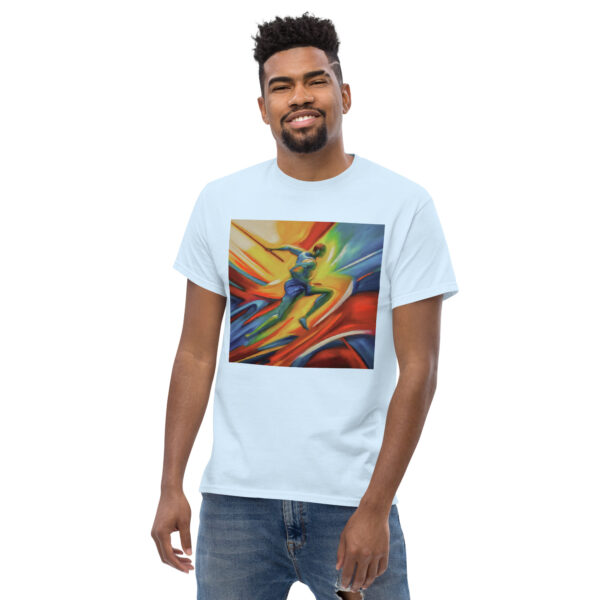 Abstract Male Runner Unisex classic tee - Image 17