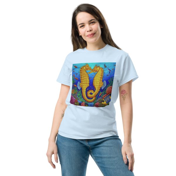 Seahorses Unisex classic tee - Image 9