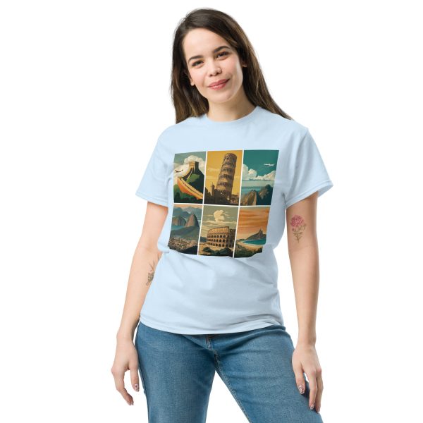 Travel Unisex classic tee - Image 17