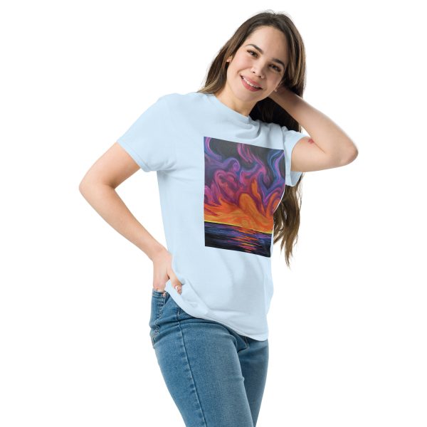 Sunset Unisex classic tee - Image 4