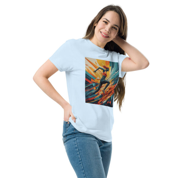 Abstract Female Runner Unisex classic tee - Image 18