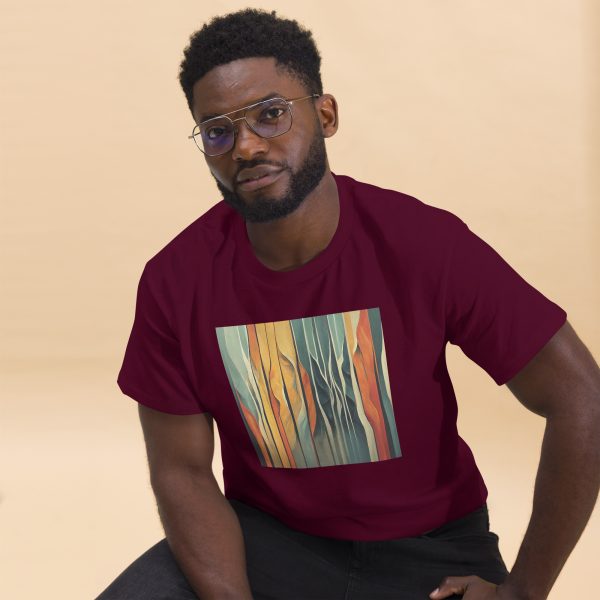Abstract Design Unisex classic tee - Image 2