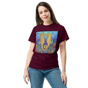 Seahorses Unisex classic tee