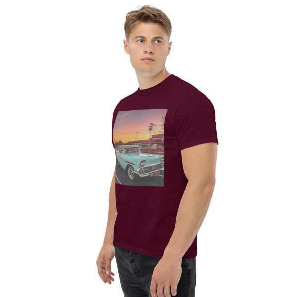 1950's Car Unisex classic tee - Image 2