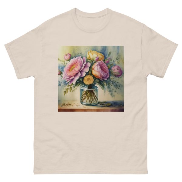 Flower Watercolor Unisex classic tee - Image 10