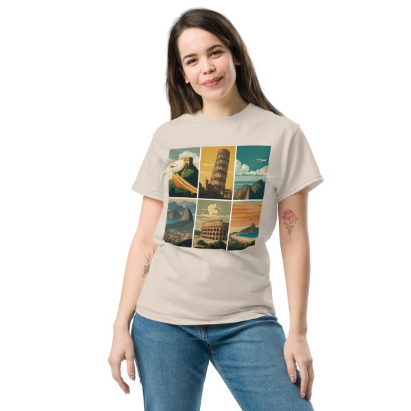 Travel Unisex classic tee - Image 15