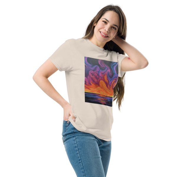 Sunset Unisex classic tee - Image 3