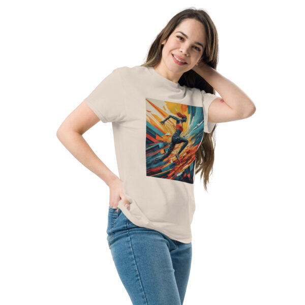 Abstract Female Runner Unisex classic tee - Image 16