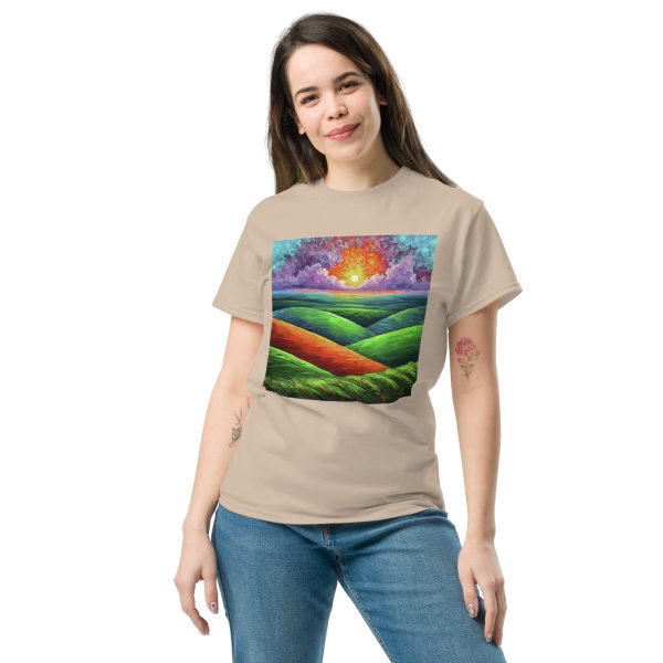 Artistic Landscape Unisex classic tee - Image 11