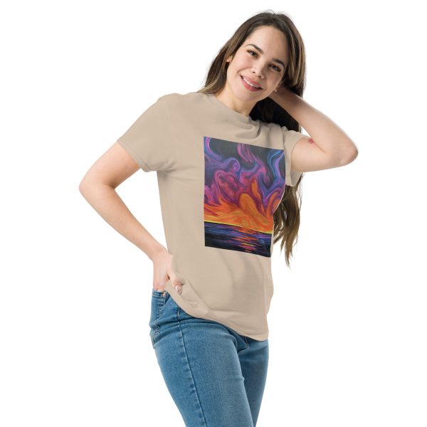 Sunset Unisex classic tee - Image 2