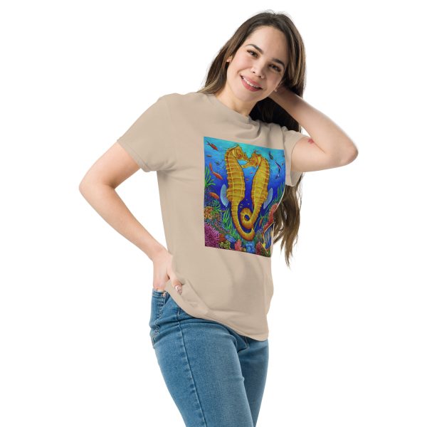 Seahorses Unisex classic tee - Image 6